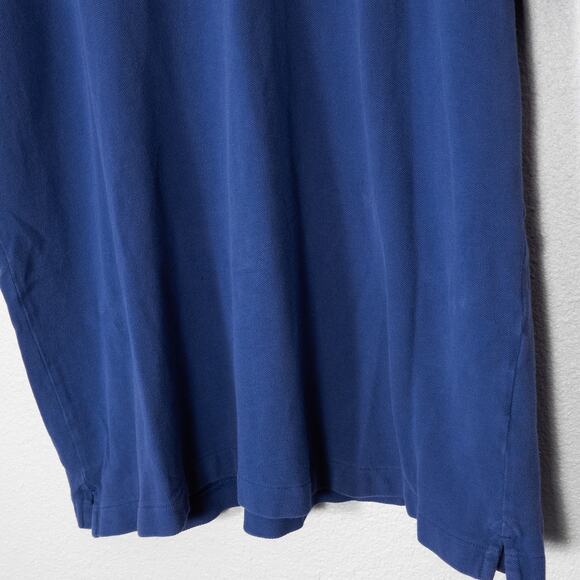 Vineyard Vines Men’s Polo Shirt Navy Whale Logo Golf Coastal Preppy Size Large - Picture 5 of 8